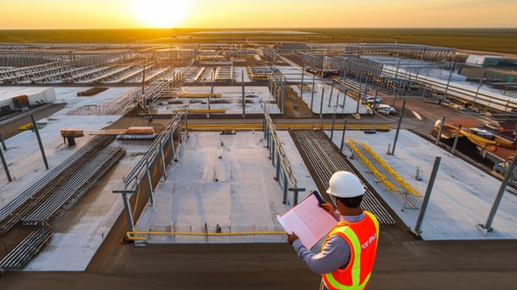 AI data center construction